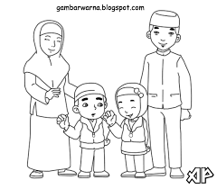 Perkawinan antara seorang pria bergolongan darah a homozigot dengan seorang wanita bergolongan darah b homozigot akan melahirkan anak bergolongan darah …. Mewarnai Gambar Ayah Dan Ibu Muslim Mewarnai Cerita Terbaru Lucu Sedih Humor Kocak Romantis