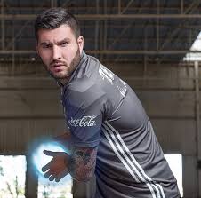 Barcelona stadium third men's soccer jersey. Andre Pierre Gignac French Soccer Player Showcasing The New Tigres Uanl Jersey With A Little Style Dbz