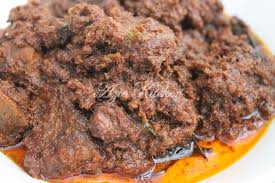 Rendang ayam klasik negeri sembilan. Rendang Daging Sedap Giler Azie Kitchen