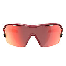 Scott Spur Sunglasses Dark Red Red Chrome Clear Fast