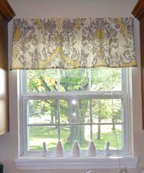 Quick And Easy Window Valance Window Valance Diy Kitchen Window Valances Diy Valance