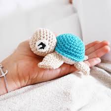 Mit diesem selbstgemachten geschenk eroberst du kinderherzen! Hakelanleitung Kleine Schildkrote