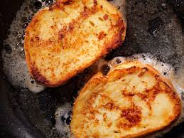 Fried Bread Is Buttered Toast Living Its Best Life Fry Bread Toast Recipes English Fried Bread