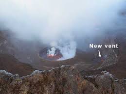 The mount nyiragongo volcano, located north of goma in the congo, erupted on may 22, sparking panic among the city's residents. Nyiragongo Volcano Dr Congo New Vent Inside Summit Crater March 2016 Updates Volcanodiscovery