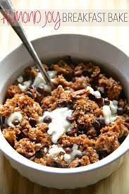 Almond Joy Breakfast Bake Running With Spoons Recipe Breakfast Bake Breakfast Almond Joy