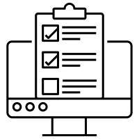 Create beautiful & engaging surveys to impress your audience. Online Survey Icons Download Free Vector Icons Noun Project