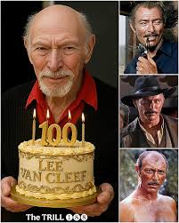 Happy 100th Birthday to the Legendary Lee Van Cleef 🎂🌵🎬✨ The sharp-eyed  gunslinger, the unforgettable “Bad” from The Good, The Bad and The Ugly,  and one of the most iconic faces of
