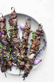 Sweet And Sour Bbq Beef Kebabs Chef Sous Chef Recipe Beef Kebabs Kebab Recipes Kebab Recipes Beef