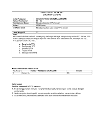 Soal dan jawaban administrasi server kelas xii. Soal Soal Dan Jawaban Asj Administrasi Sistem Jaringan Kelas 12