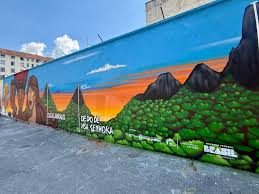 Serra dos Órgãos e povos originários de Teresópolis em destaque no muro do  Espaço Higino - O Diário de Teresópolis