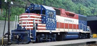 Conrail Engine Number 7776 Train Model Trains Train Depot