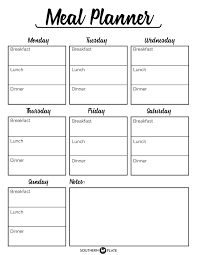 I M Happy To Offer You This Free Printable Meal Planner Click Here To Open Up A Menu Planner Printable Free Meal Planner Printable Free Menu Planner Printable