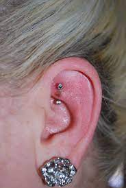 Rook Piercing Healed Body Piercings Rook Piercing Piercing