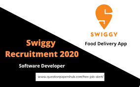 Swiggy Freshers Recruitment For Software Developer Post B E B Tech Apply Online In 2020 Software Development Apply Online Recruitment