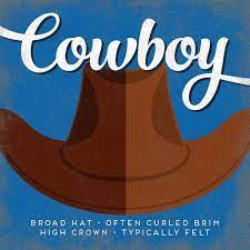 Cowboy Hat Defined Art Print By Flo Karp Define Art Cowboy Hats Art Prints