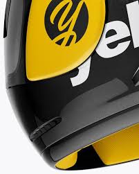 Download Moto Gp Helmet Mockup Back Half Side View In Object Mockups On Yellow Images Object Mockups Motogp Helmet Racing Driver