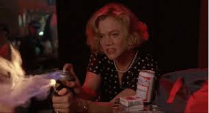 A behind the scenes polaroid of l7 starring as camel lips in serial mom. Serial Mom L7 Band Page 1 Line 17qq Com