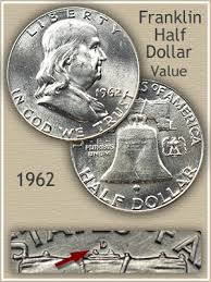 1962 franklin half dollar value discover their worth