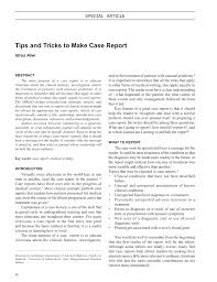 Cover letter for bmj case reports. Pdf Tips And Tricks To Make Case Report