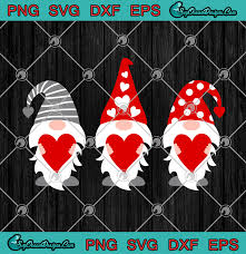 Download Three Gnomes Valentines Day Svg Png Eps Dxf Valentines Day Svg Png Designs Digital Download