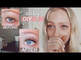 Close your eye and move it as little as possible as you place the extension. Diy Permanent Lash Extensions At Home Easy How To Do Individual Eyelash Extensions On Yo Lash Extensions Individual Eyelash Extensions Diy Eyelash Extensions