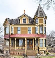 Theamericanhome On Instagram 1892 Queen Anne Style House In The Sycamore Historic District Theame Victorian Homes Painted Lady House Victorian Style Homes