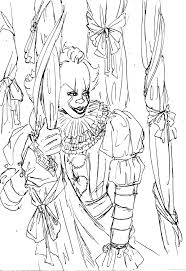 Step by step drawing of pennywise, the clown from the movie it. Pennywise The Dancing Clown Coloring Pages Dilhanemiz