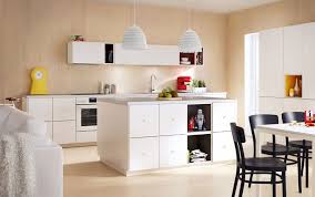 Modern Ikea Kitchen Ideas With White Doors Drawers And Worktops And Coloured Tutemo Open Cabine With Images Ikea Kitchen Design Open Kitchen And Living Room Kitchen Decor