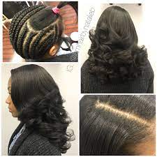 Continue to sew from the back to the front. If Your Sew In Hair Weave Doesn T Look Like Your Own Hair Then You Need To Come See Me Call Or Text Na Weave Hairstyles Natural Hair Weaves Glamorous Hair