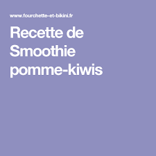 Epingle Sur Smoothie