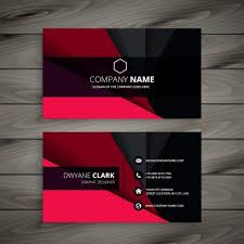 Black And Red Visiting Card Skachivajte Chernyj I Krasnyj Vizitnaya Kartochka Besplatno Business Card Design Minimal Red Business Cards Business Card Photoshop