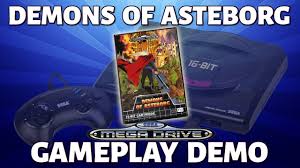 Welcome to the official twitter account of demons of asteborg, a new exciting sega genesis action platformer game ! Demons Of Asteborg New Mega Drive Genesis Demo Youtube