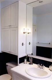 Large Mirror With Cabinet Over The Toilet For Storage Bathroom Storage Over Toilet Bathroom Cabinets Over Toilet Trendy Bathroom