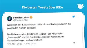 Die Besten Tweets Uber Ikea Twitterperlen