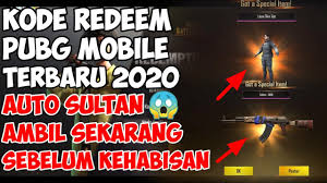 Misalnya, kode penukaran pubg digunakan, yang berarti tidak dapat ditebus dengan hadiah. Kode Redeem Pubg Mobile Terbaru 2020 Saatnya Jadi Sultan Youtube
