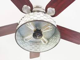 Delivering products from abroad is always free, however, your parcel may be. Ceiling Fan Light Kit Of Rustic Galvanized Chippy White The Lamp Goods