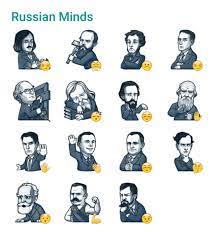 Russian Minds Sticker Pack Telegram Stickers Hub The Biggest Collection Of Telegram Stickers Packs Telegram Stickers Emo Stickers Telegram Sticker Pack