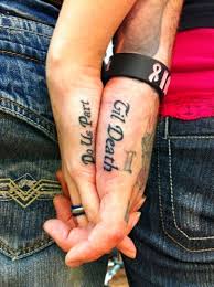 40 Creative Matching Married Couple Tattoo Ideas Married Couple Tattoos Marriage Tattoos Couples Tattoo Designs