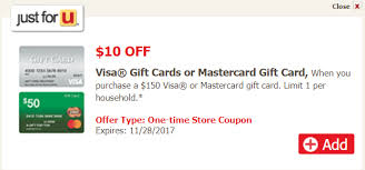 The giftcards.com visa egift card can be redeemed online or in stores everywhere contactless visa debit cards are accepted in the u.s. Negative Cost Visa Mastercard Gift Cards At Safeway Acme Vons And More Miles To Memories