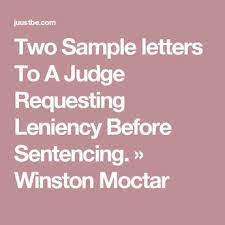 In exactly two weeks the husband of a the missing delray beach woman lost at sea will learn whether he will spend the majority of his daughter's childho. Two Sample Letters To A Judge Requesting Leniency Before Sentencing Winston Moctar Letter To Judge Letters Sentences