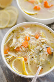 While i enjoy my mom's chicken soup all year round, it is most definitely soup season right now in michigan so i've been. Pressure Cooker Lemon Chicken Brown Rice Soup Instant Pot