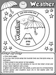 Funtastic English 1 1st Graders Weather Worksheets Lesson Plan Book Teaching English