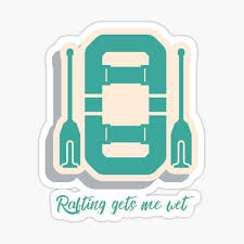 Bestelle jetzt knabbersnacks online und hole es dir am selben tag im markt ab! Rafting Wife Stickers Redbubble