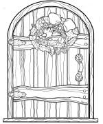 Find free printable door coloring pages for coloring activities. Christmas Door Coloring Pages Coloring Pages House Colouring Pages Painted Rocks