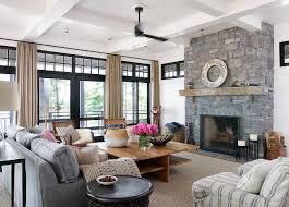 Living Room With Fireplace Design And Ideas That Will Warm You All Winter Farm House Living Room Farmhouse Style Living Room Decor Modern Farmhouse Living Room