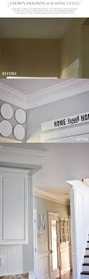 When you have a chair rail, it can be hard to figure out whether to use the same paint colour on the upper and lower portion of. Remodelaholic White Kitchen Makeover Small Updates To Make A Big Impact
