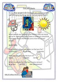 First Aid Burns Free Activities For Kids Activity Sheets For Kids Making Words Kindergarten