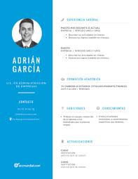 Ejemplo de un currículum vitae pag. Curriculum Vitae 2019 Como Hacer Un Cv Ejemplos