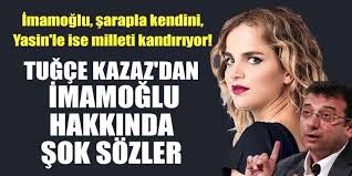 Tuğçe kazaz (born 26 august 1982) is a turkish model, actress and miss turkey 2001. Tugce Kazaz Dan Imamoglu Hakkinda Sok Sozler