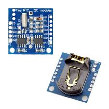 Connecting this module is easy as header pins are installed on the board at. Tiny Rtc I2c Ds1307 Real Time Clock Module Makers Hut